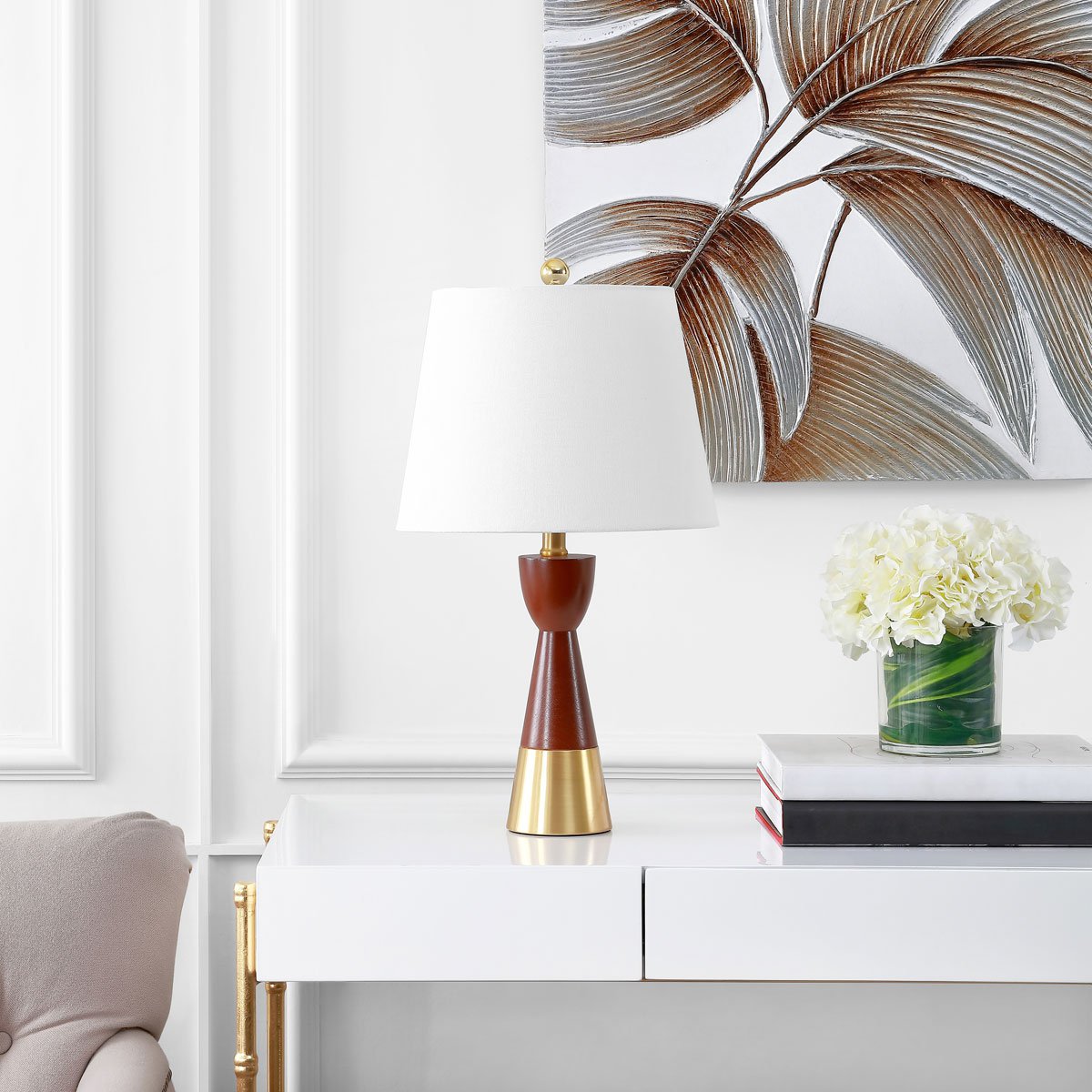 Safavieh Renni Table Lamp Set Of 2 - Brown | Table Lamps | Modishstore - 3