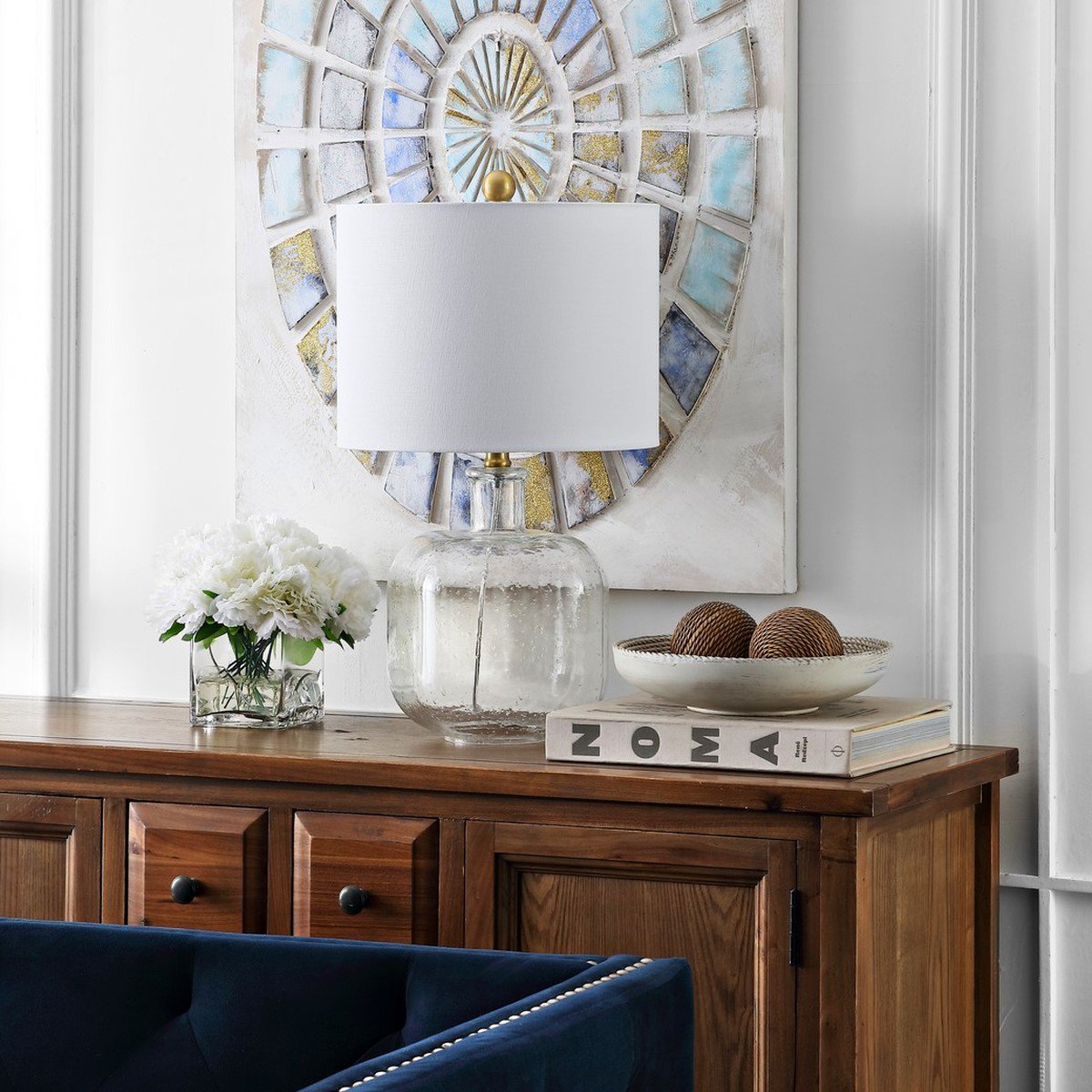 Safavieh Armena Table Lamp - Clear | Table Lamps | Modishstore - 3