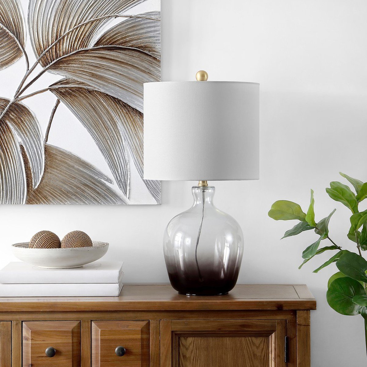 Safavieh Remzi Table Lamp - Ombre Grey | Table Lamps | Modishstore - 3