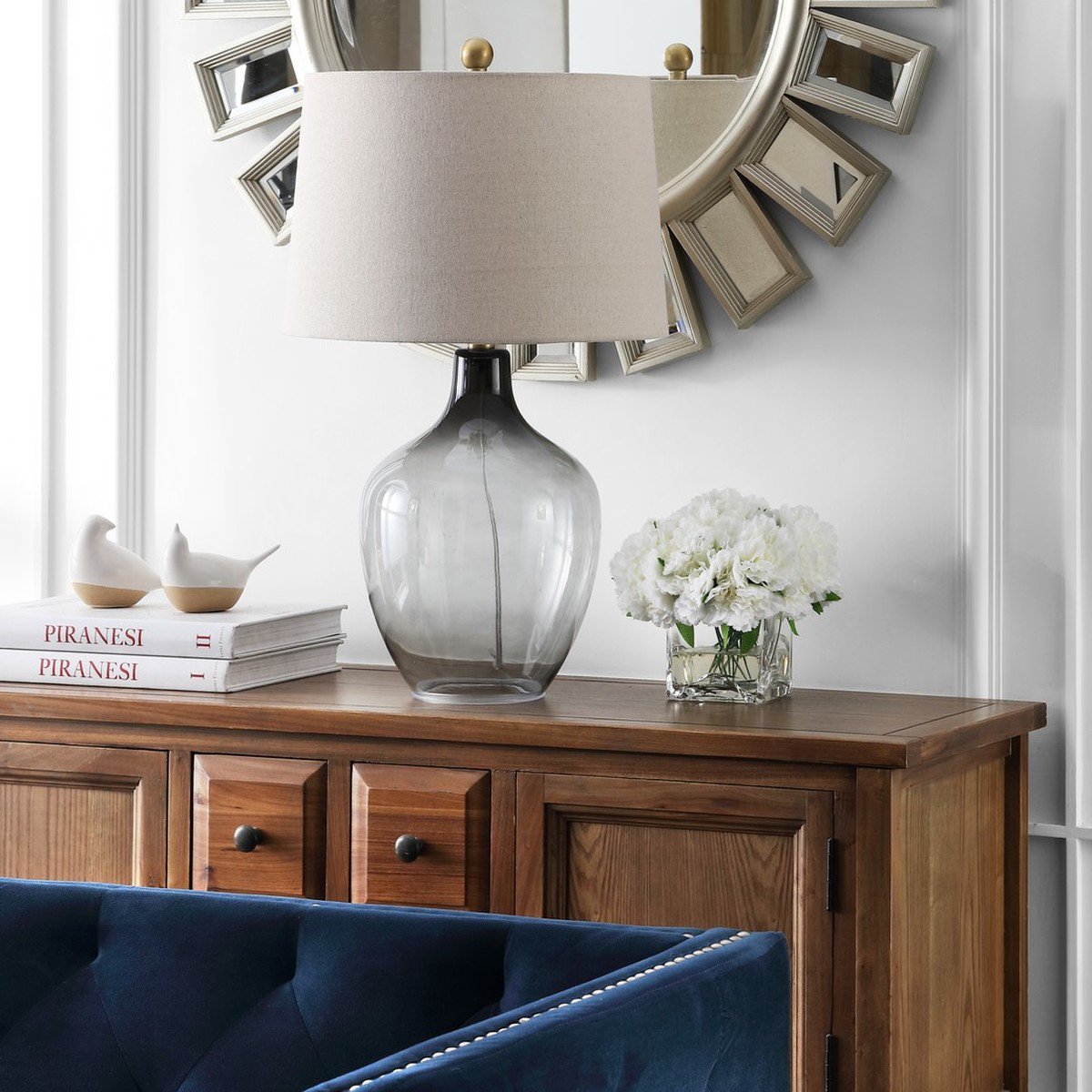 Safavieh Larzen Table Lamp - Ombre Grey | Table Lamps | Modishstore - 3