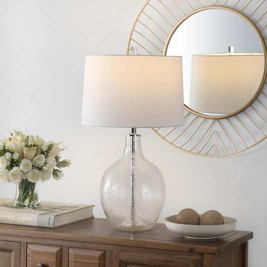 Safavieh Nadine Glass Table Lamp - Clear | Table Lamps | Modishstore