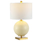 Safavieh Anina Glass Table Lamp Set Of 2 - Cream | Table Lamps | Modishstore - 2