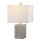 Safavieh Jaxon Ceramic Table Lamp Set Of 2 - Grey | Table Lamps | Modishstore - 2