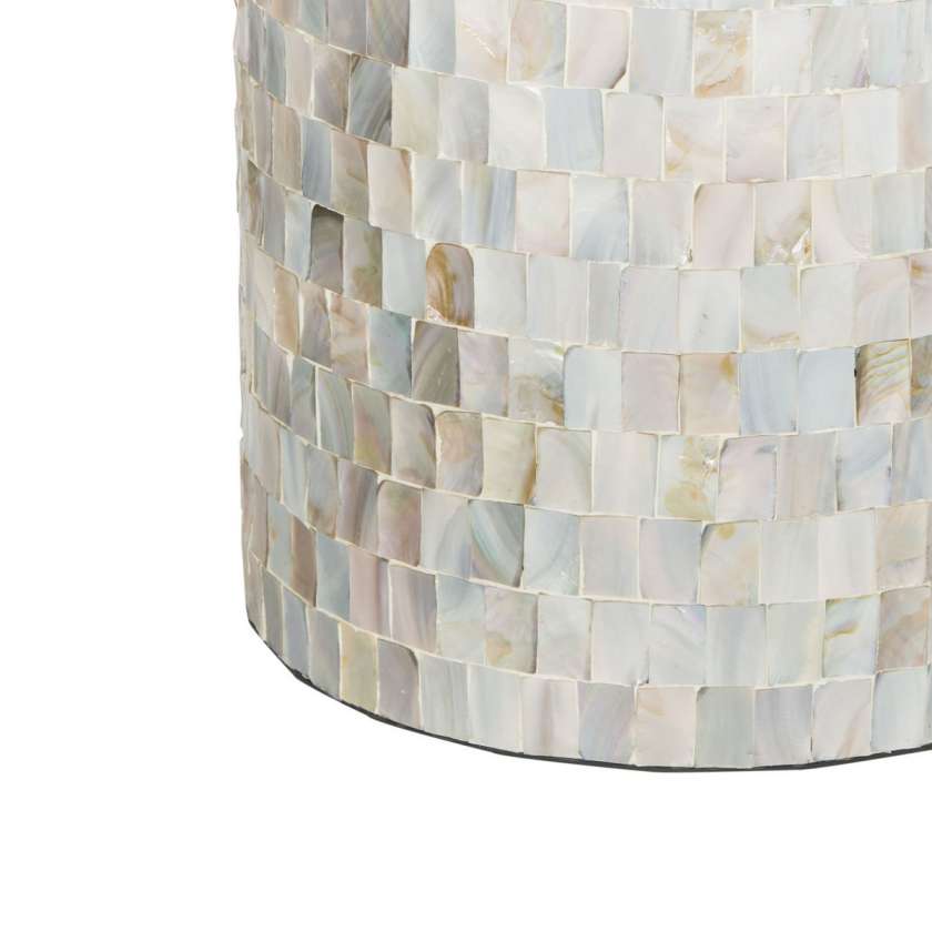 Safavieh Ariel Square Mosaic Round Stool | Stools | Modishstore - 4