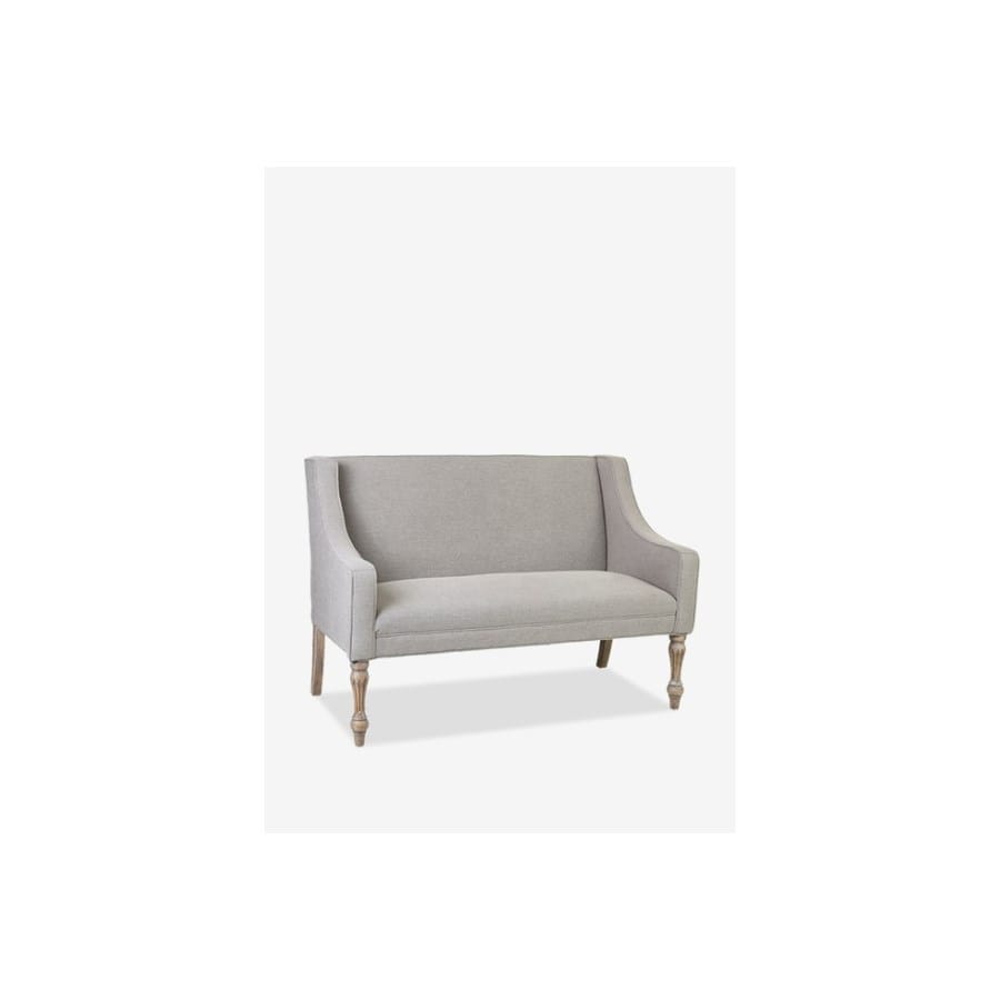 Theo Oakwood Upholstered Settee by Jeffan | Sofas | Modishstore - 8