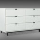 Vig Furniture Nova Domus Valencia Contemporary White Dresser | Modishstore | Dressers