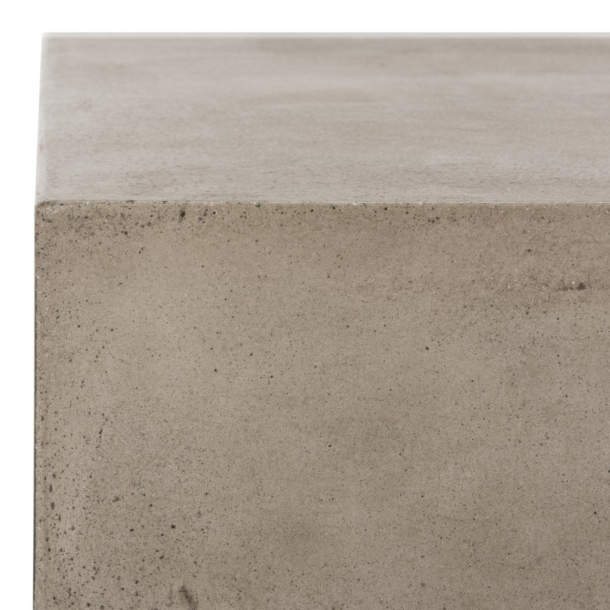 Safavieh Gargon Indoor/Outdoor Modern Concrete 9.84-Inch H Coffee Table With Casters | Coffee Tables | Modishstore - 4