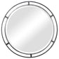 Light Silver Iron 3-dimensional Mirror By Modish Store | Mirrors | Modishstore - 2