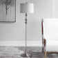 3-WAY White Linen Fabric Floor Lamps By Modish Store | Floor Lamps | Modishstore - 2
