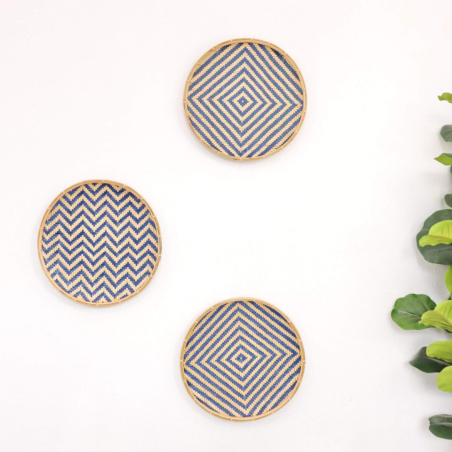 Ya Nin - Boho Wall Hanging DeCor (Set Of 3) By Thaihome | Wall Decor | Modishstore - 5