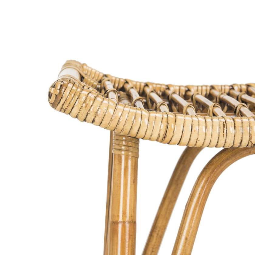 Safavieh Leda Rattan Counter Stool | Counter Stools | Modishstore - 4
