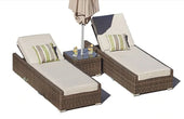Homeroots Outdoor Chaise Lounges