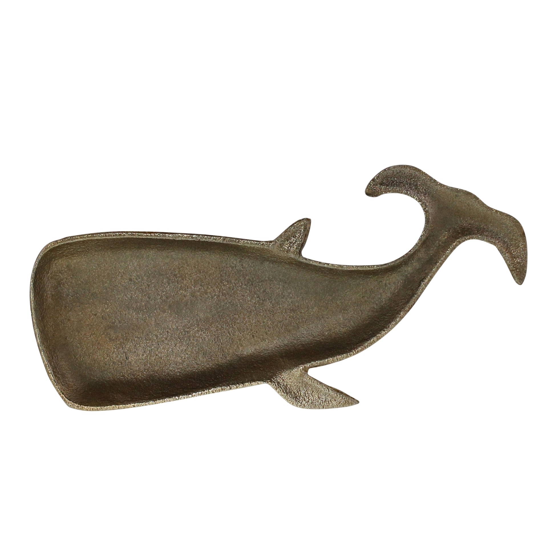 Whale Plate, Brass Set Of 4 By HomArt | Kitchen Accessories | Modishstore - 4