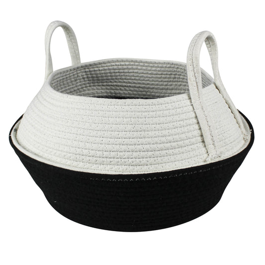Gideon Collapsible Cotton Basket Set Of 4 By HomArt | Bins, Baskets & Buckets | Modishstore - 1