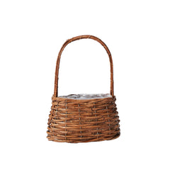 Polished Woven Basket Set of 4 By Accent DŽcor