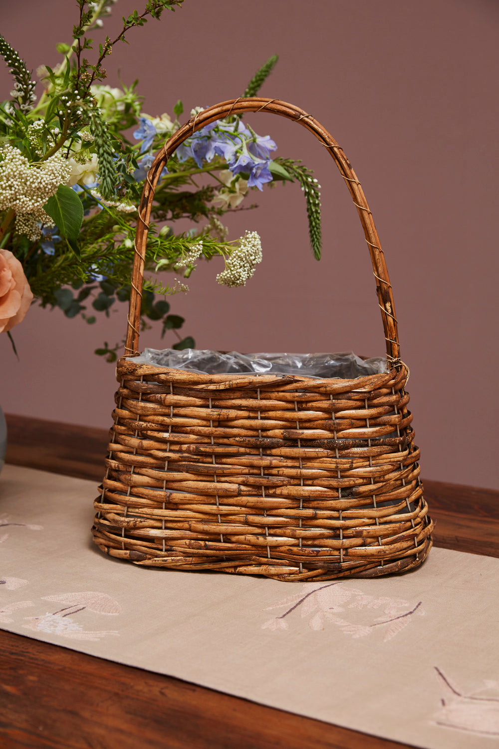 Polished Woven Basket Set of 4 By Accent Decor | Bins, Baskets & Buckets | Modishstore - 6