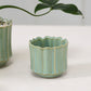 Everleaf Pot Set of 8 By Accent Decor | Planters, Troughs & Cachepots | Modishstore - 6