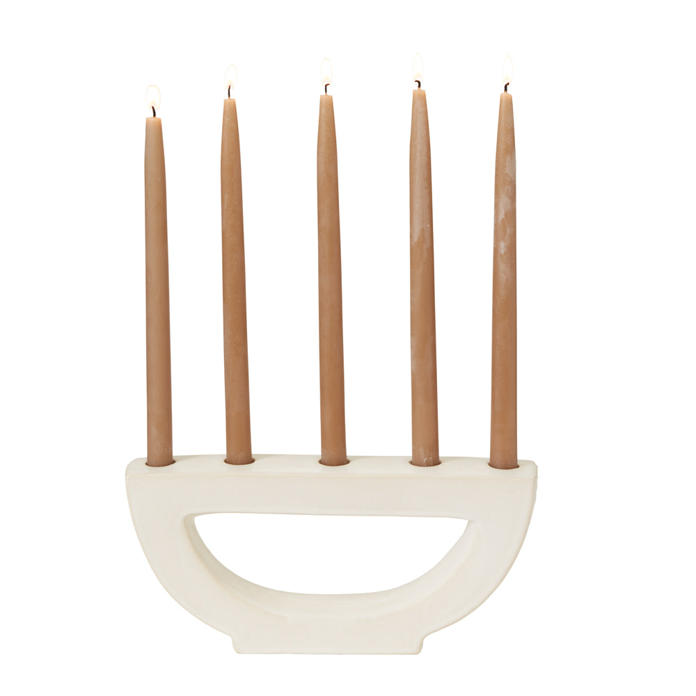 Halfmoon Candelabra Set of 2 By Accent Decor | Planters, Troughs & Cachepots | Modishstore - 2
