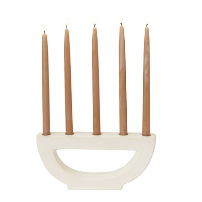 Halfmoon Candelabra Set of 2 By Accent Decor | Planters, Troughs & Cachepots | Modishstore - 2