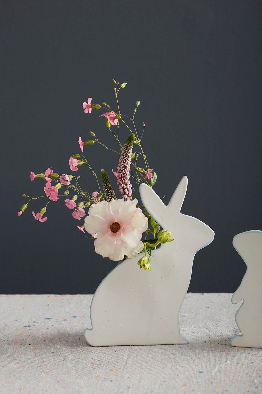 Simple Bunny Vase Set of 4 By Accent Decor | Vases | Modishstore - 9