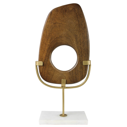 Olav Wood Object - Vertical Set Of 4 By HomArt | Sculptures | Modishstore - 1