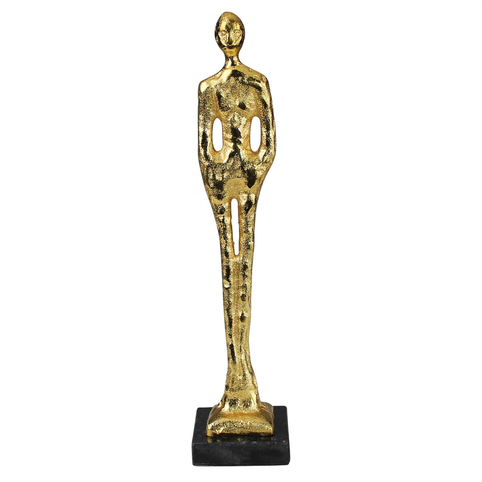 Statue, Gold - Small Set Of 4 By HomArt | Sculptures | Modishstore - 5