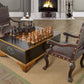 Ebony Chess Set Coffee Table