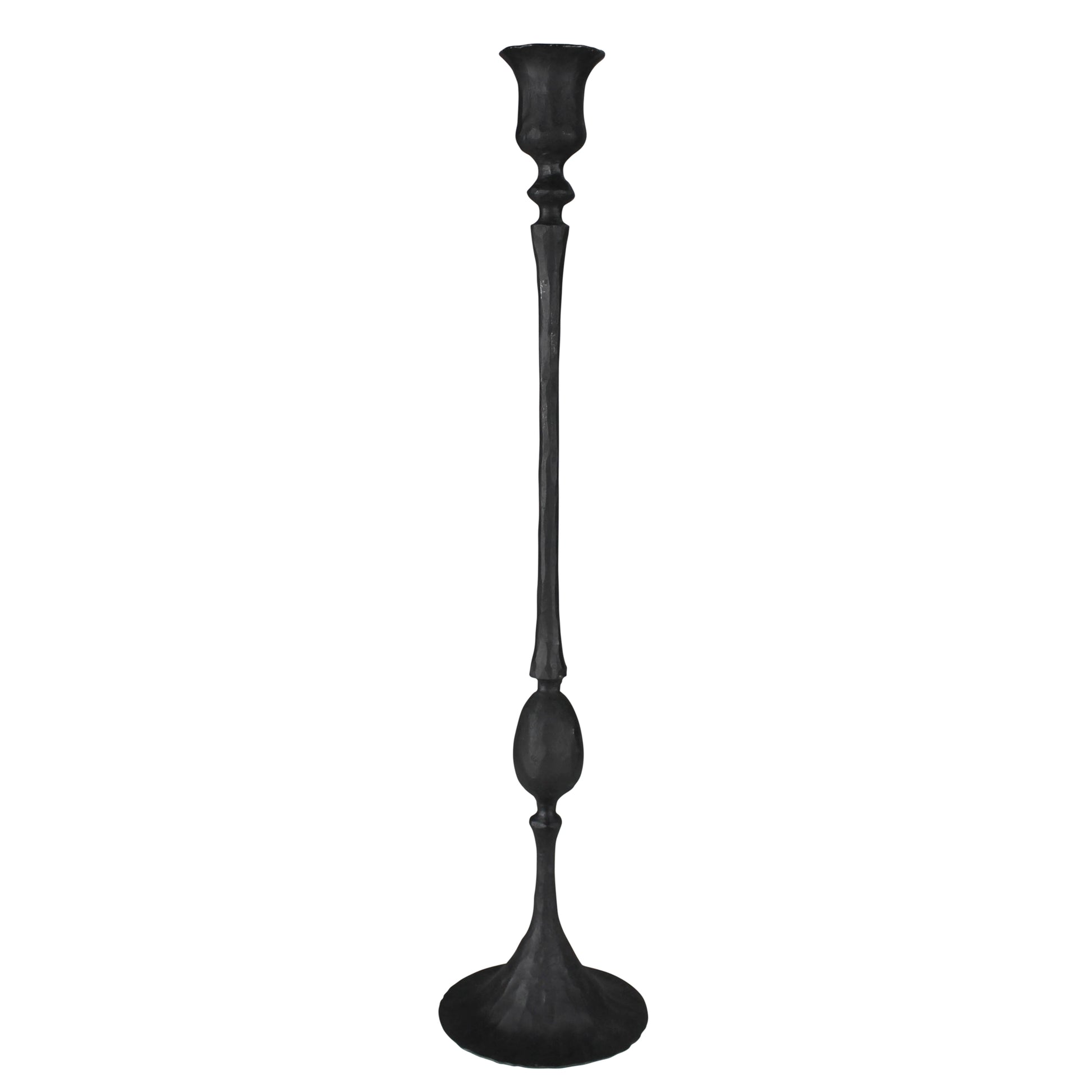 Petro Taper Holder, Black - Large Set Of 8 By HomArt | Candle Holders | Modishstore - 1