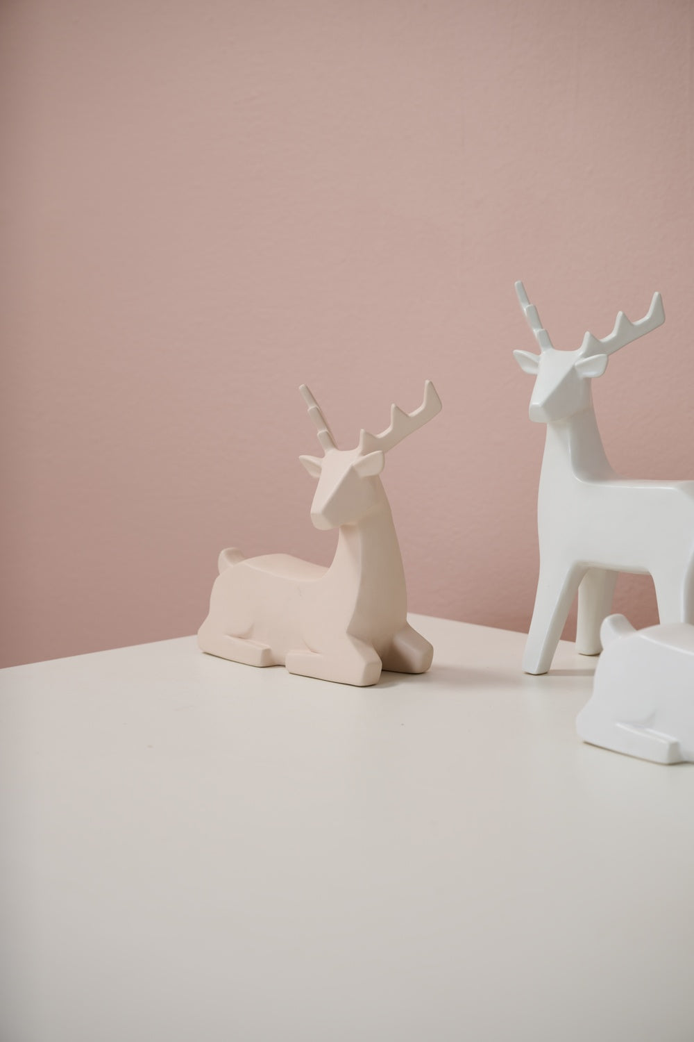 Minimal Deer Figurine Set of 4 By Accent Decor | Figurines | Modishstore - 4
