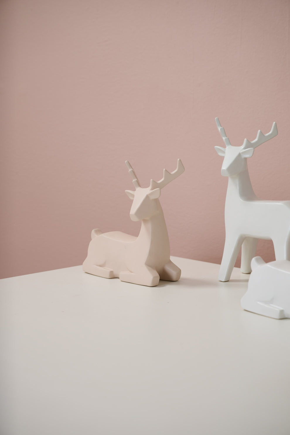 Minimal Deer Figurine Set of 4 By Accent Decor | Figurines | Modishstore - 4