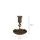 Percy Candlestick, Brass - Small Set Of 4 By HomArt | Ornaments | Modishstore - 2