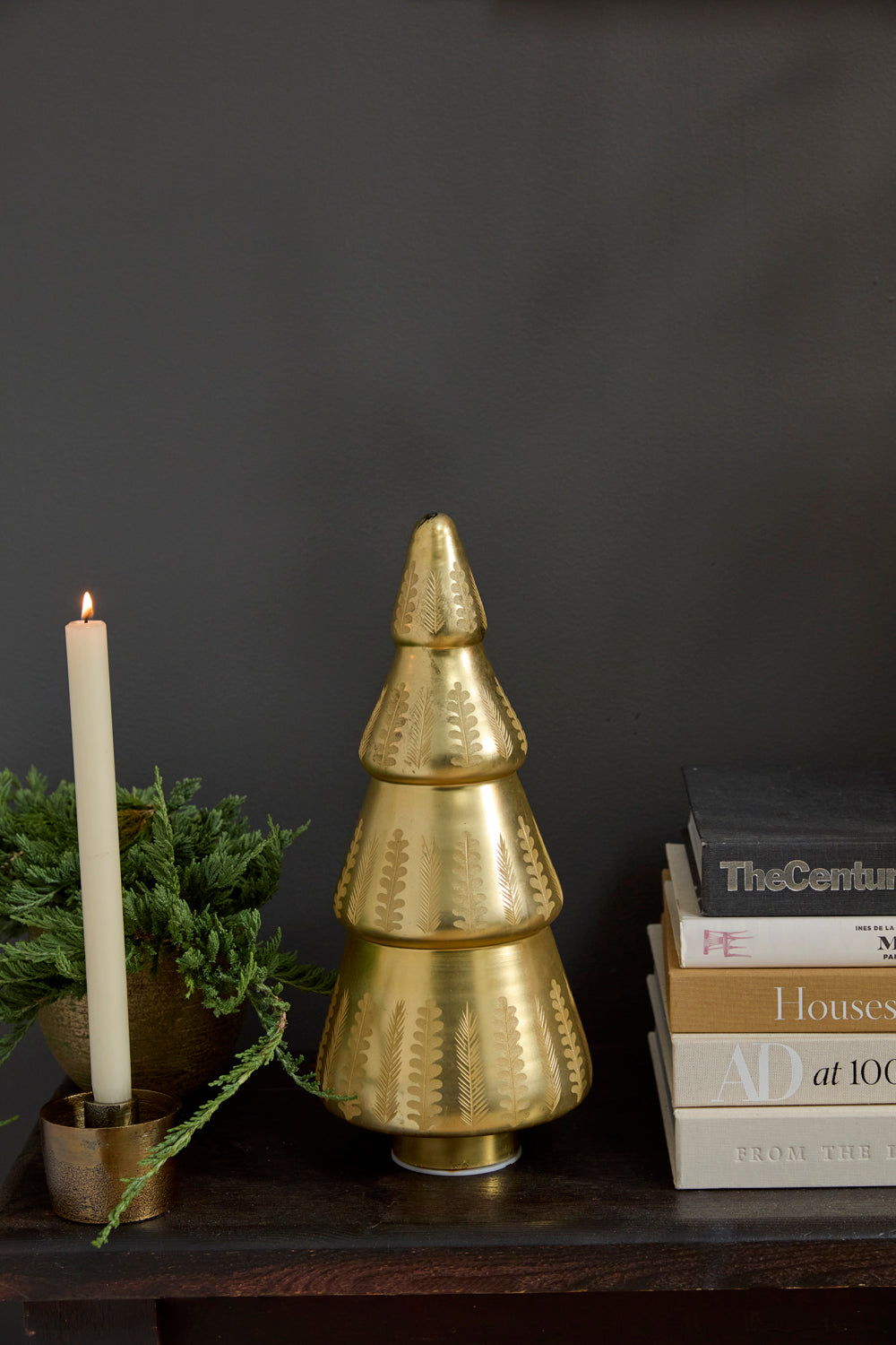 Goldleaf Light Up Tree Set of 2 By Accent Decor | Planters, Troughs & Cachepots | Modishstore - 4