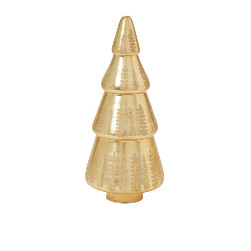 Goldleaf Light Up Tree Set of 2 By Accent Decor | Planters, Troughs & Cachepots | Modishstore - 2