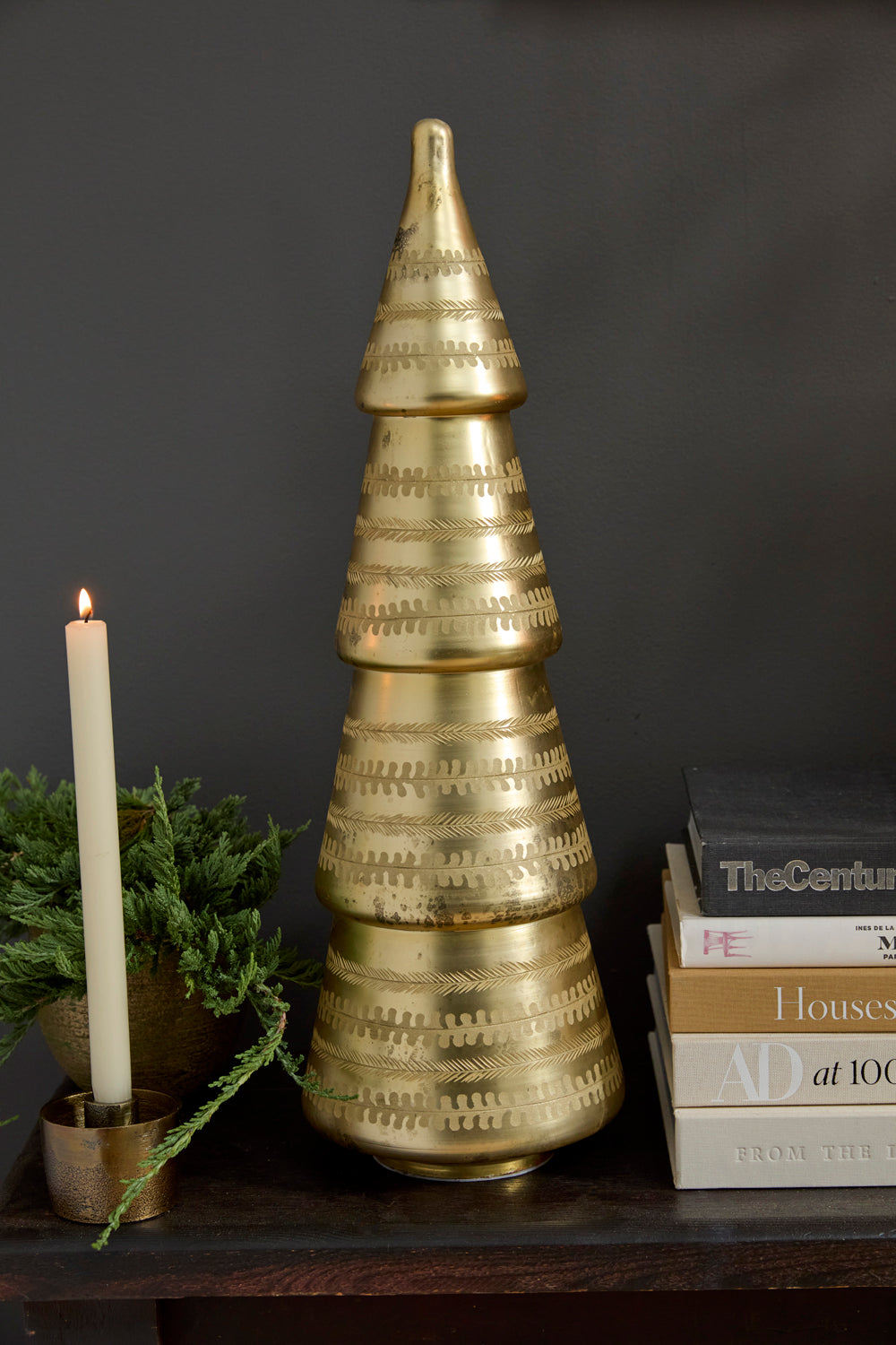 Goldleaf Light Up Tree Set of 2 By Accent Decor | Planters, Troughs & Cachepots | Modishstore - 8