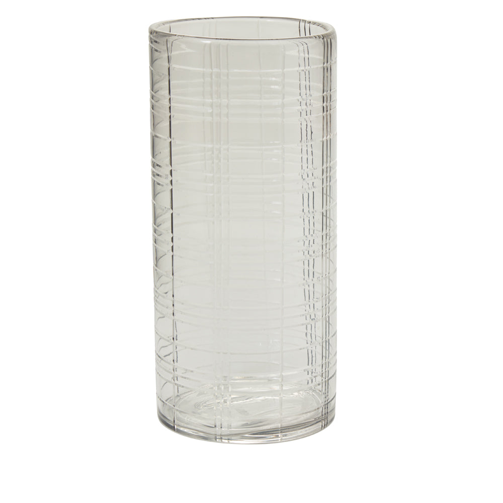 Etched Plaid Votive By Accent Decor | Planters, Troughs & Cachepots | Modishstore - 5