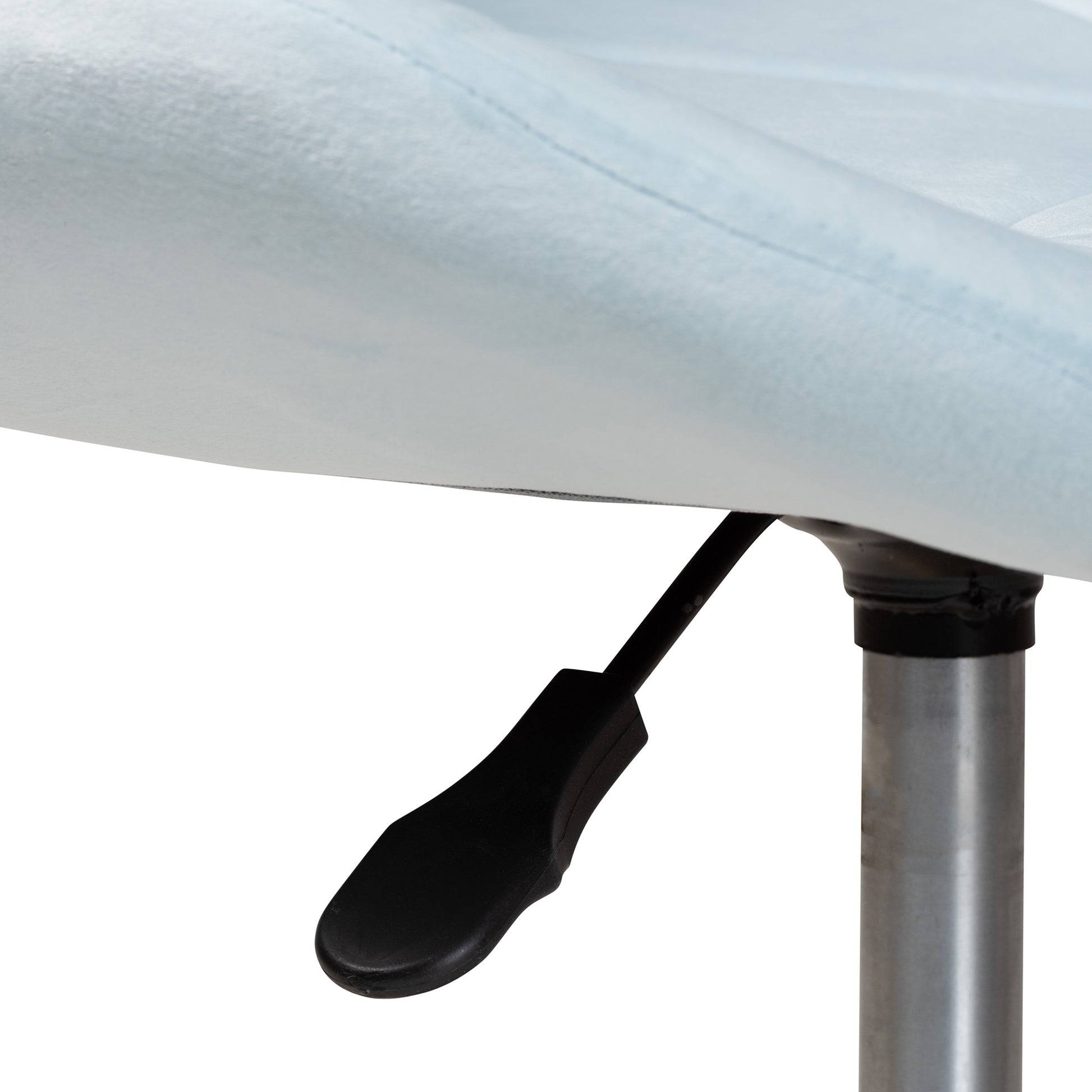 Baxton Studio Savara Contemporary Glam and Luxe Grey Velvet Fabric and Gold Metal Swivel Office Chair | Office Chairs | Modishstore - 20