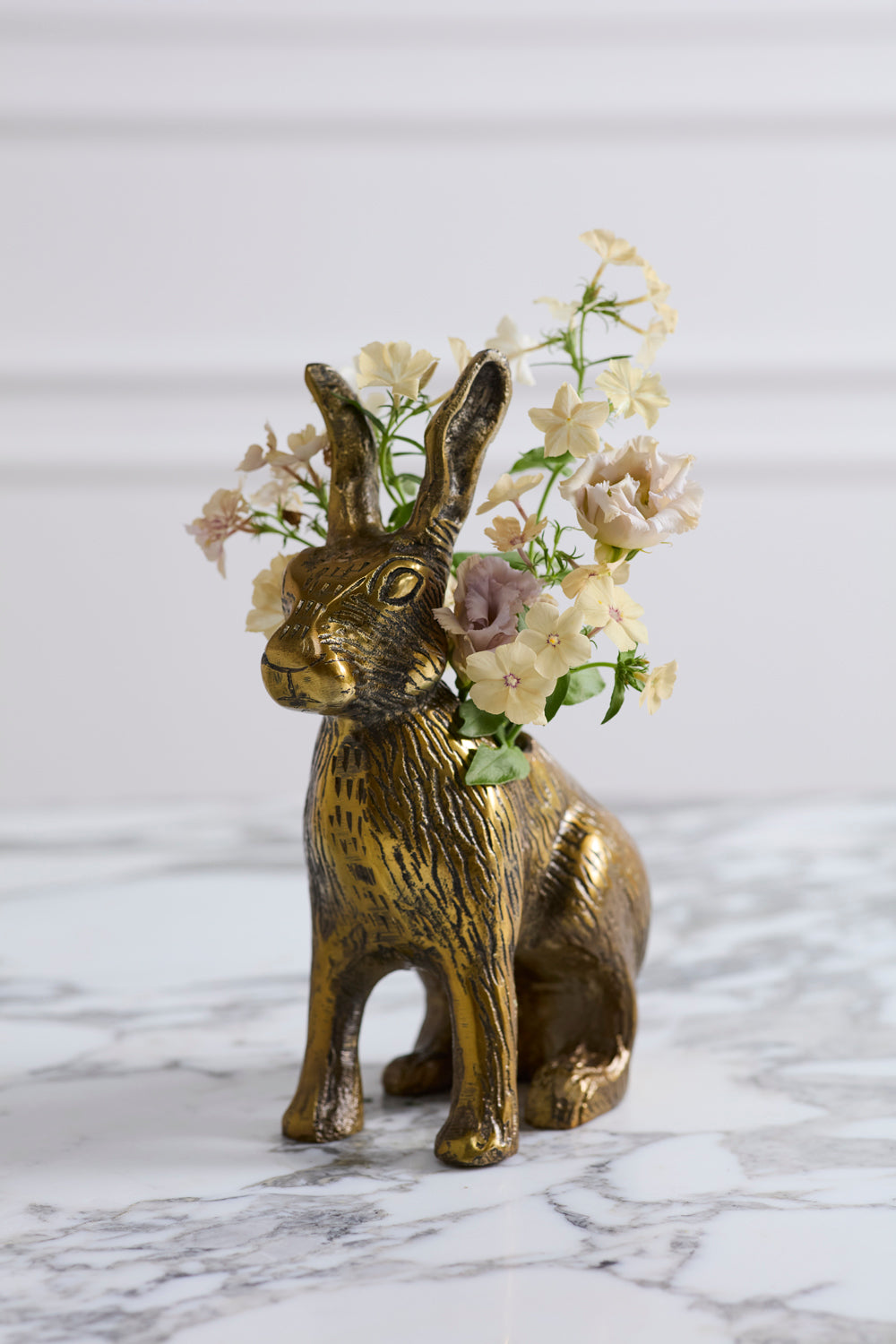 Golden Hare Vase Set of 2 By Accent Decor | Vases | Modishstore - 5