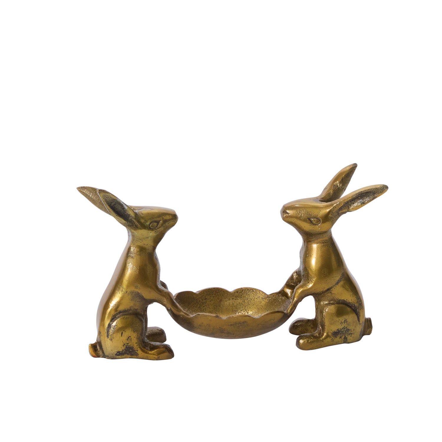 Best Bunnies Dish Stand Set of 2 By Accent Decor | Planters, Troughs & Cachepots | Modishstore - 2