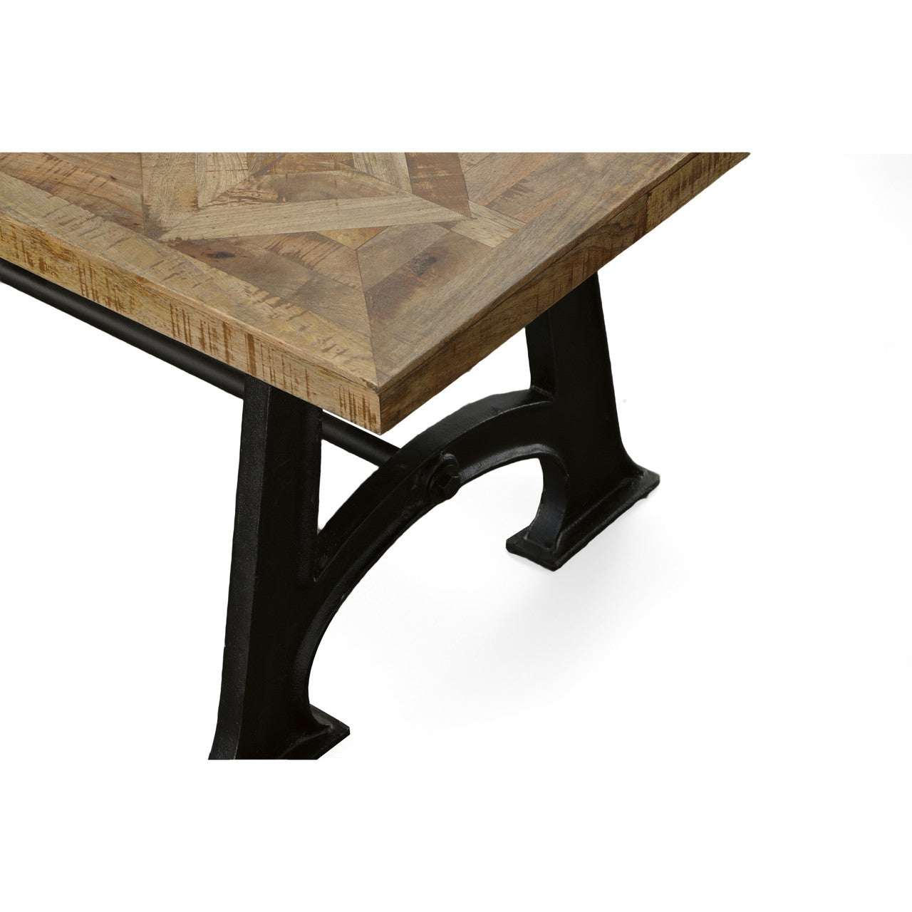 Mango Industrial Dining Table | Dining Tables | Modishstore - 4