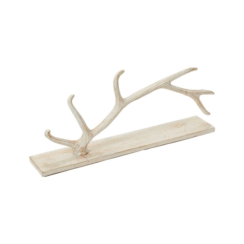 Rowell Antler 19.25" x  3.25" x  7" By Accent Decor| Display Cases | Modishstore - 2