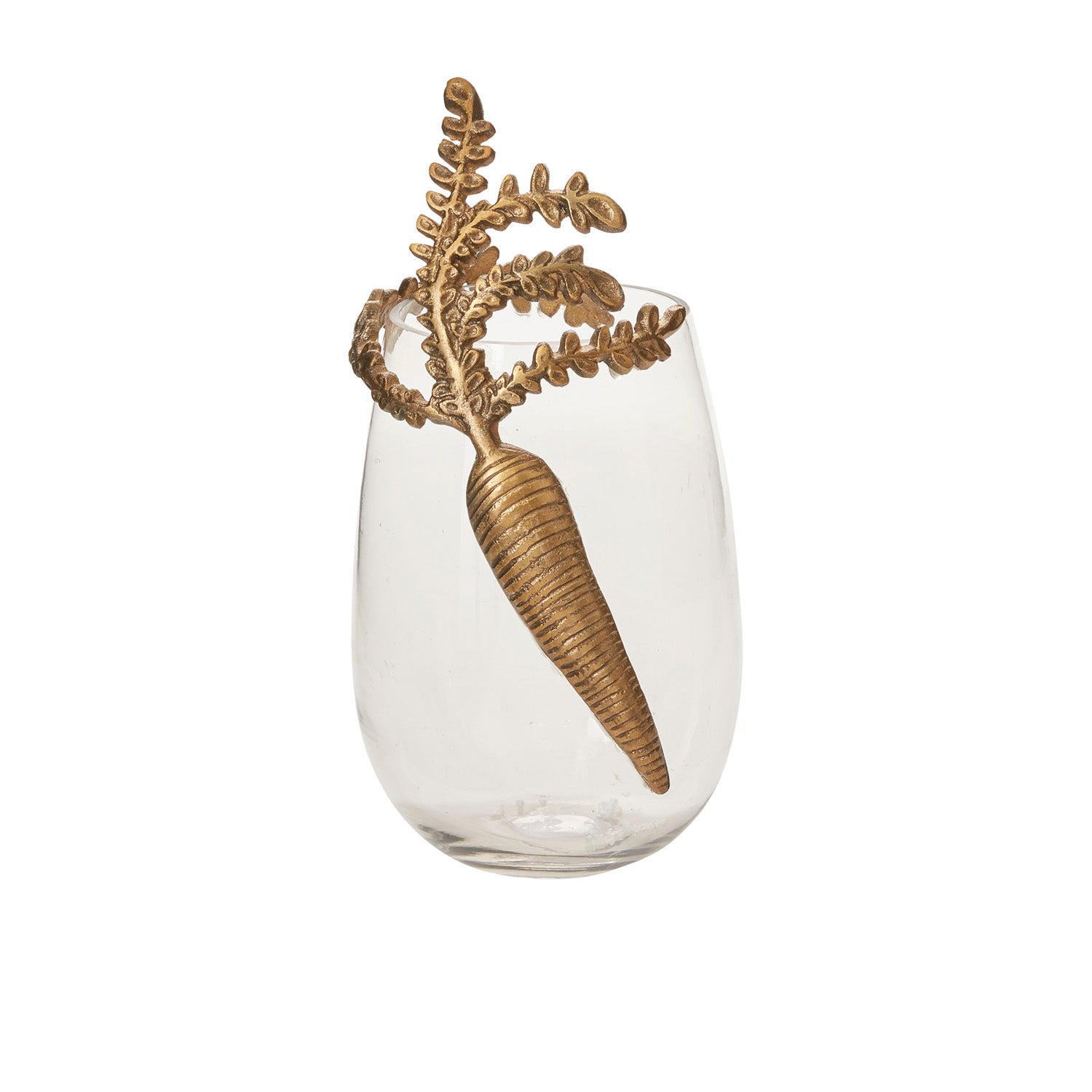 Gilded Carrot Collection Set of 2 By Accent Decor | Planters, Troughs & Cachepots | Modishstore - 7