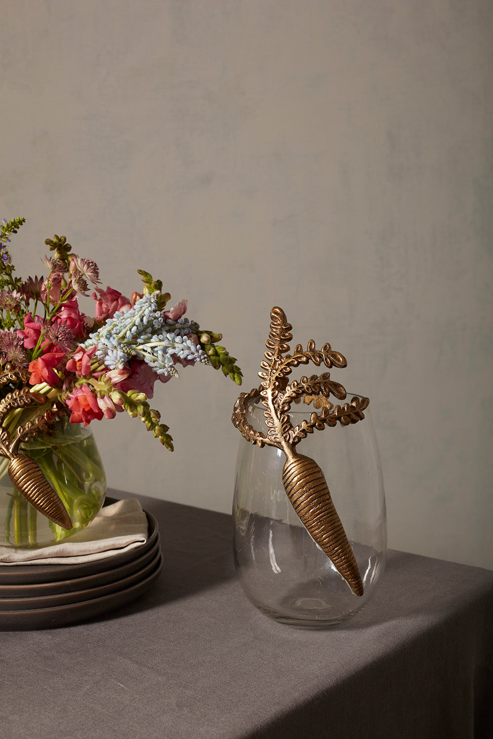 Gilded Carrot Collection Set of 2 By Accent Decor | Planters, Troughs & Cachepots | Modishstore - 8