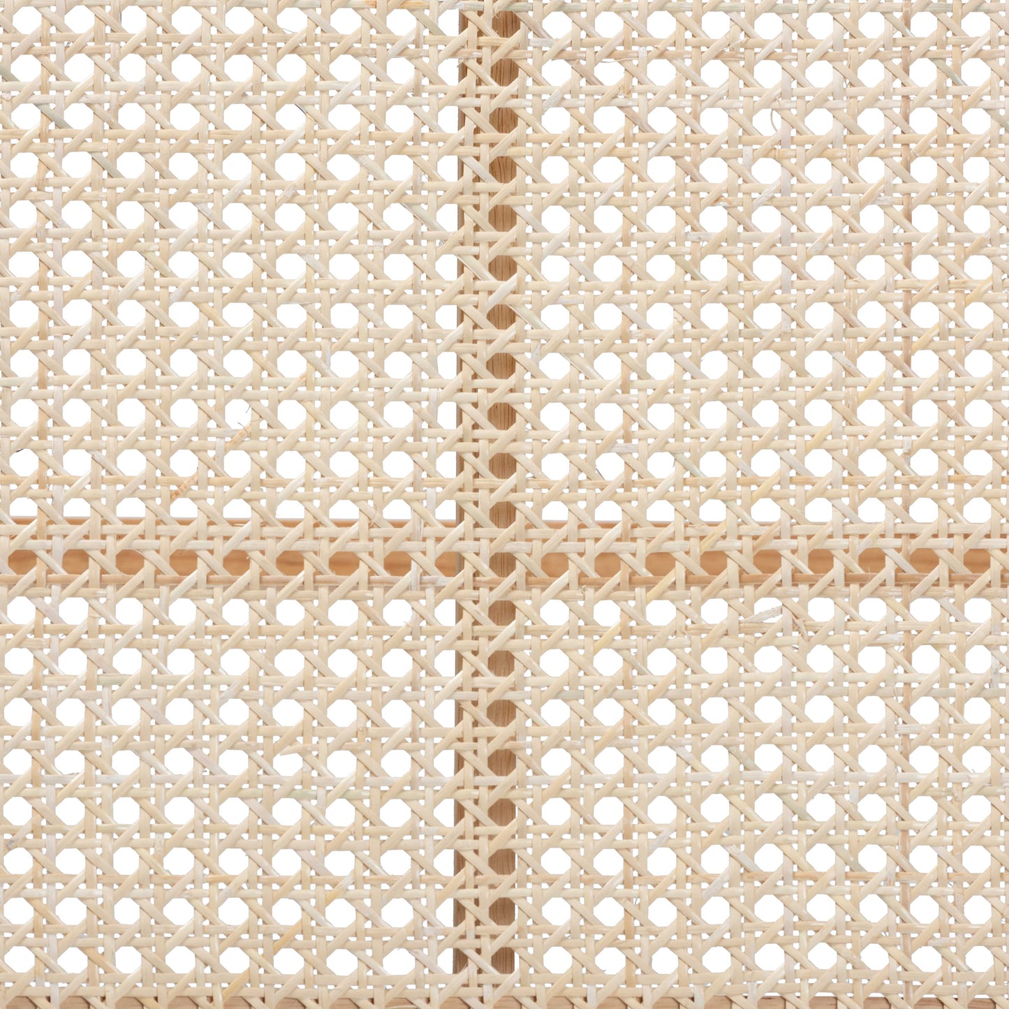 Baxton Studio Danyl Mid-Century Modern Oak Brown Finished Wood and Rattan Accent Bench | Benches | Modishstore - 7