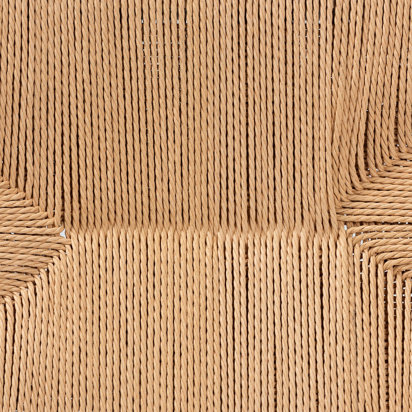 Baxton Studio Saura Mid-Century Modern Oak Brown Finished Wood and Hemp Dining Bench | Benches | Modishstore - 7