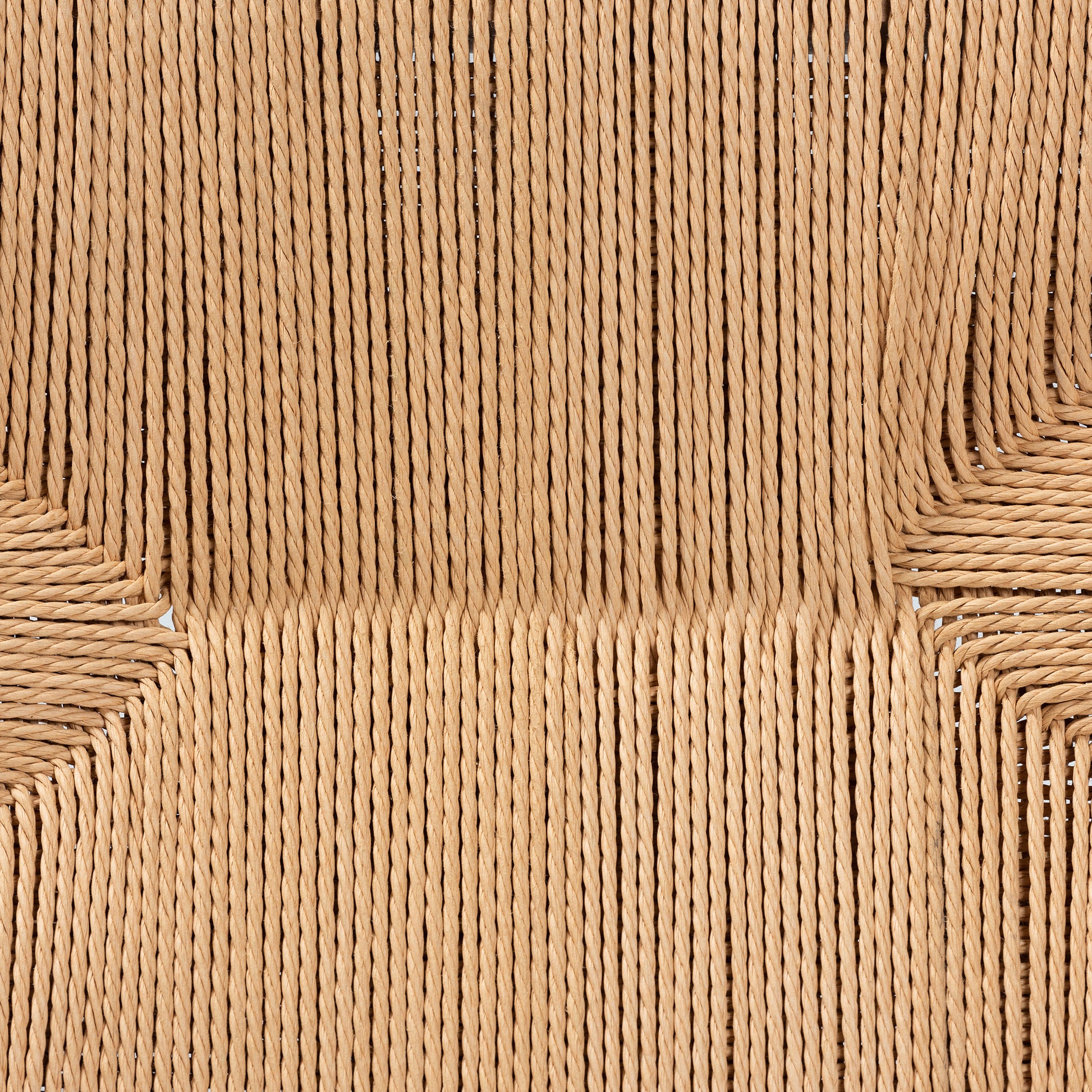 Baxton Studio Saura Mid-Century Modern Oak Brown Finished Wood and Hemp Dining Bench | Benches | Modishstore - 7