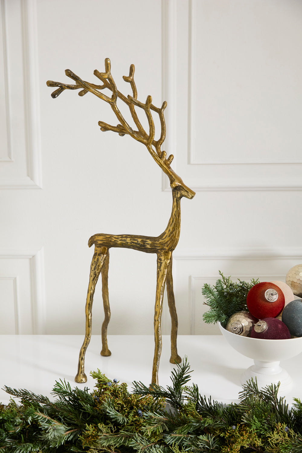 Kingly Reindeer By Accent Decor | Planters, Troughs & Cachepots | Modishstore - 6