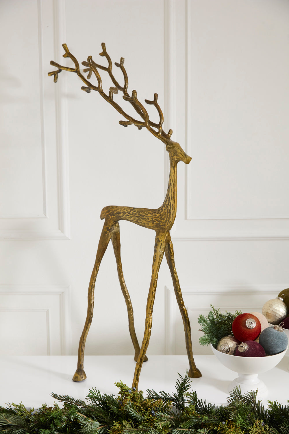 Kingly Reindeer By Accent Decor | Planters, Troughs & Cachepots | Modishstore - 8