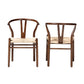 Baxton Studio Paxton Modern Dark Brown Finished Wood 2-Piece Dining Chair Set | Dining Chairs | Modishstore - 3