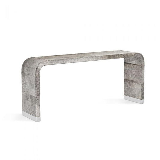 Hudson Waterfall Console Table By Interlude Home | Console Tables | Modishstore