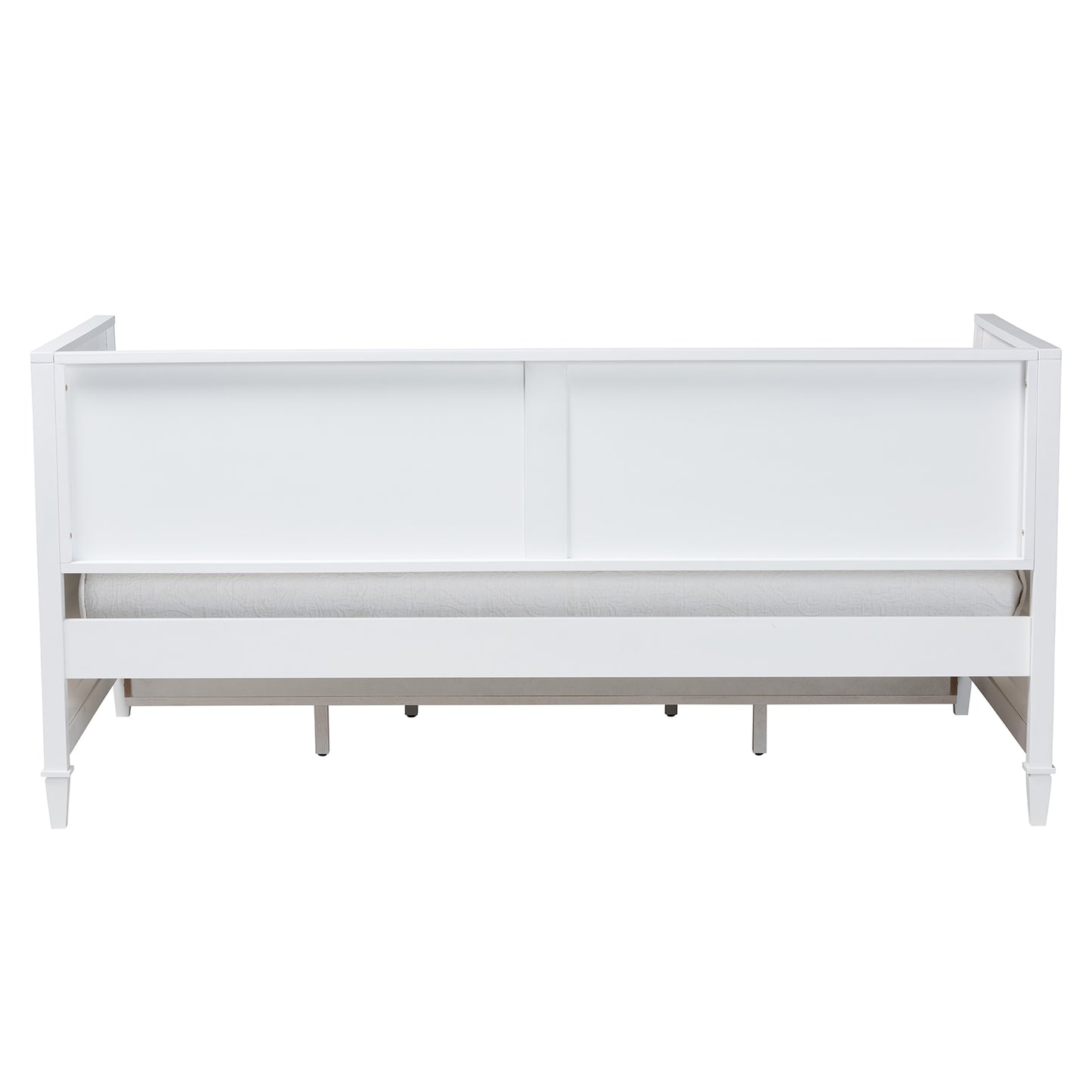 Baxton Studio Lowri Classic and Traditional White Finished Wood Twin Size 3-Drawer Daybed | Daybeds | Modishstore - 10